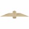 Ekena Millwork Eugene Rough Sawn Timber Gable Bracket, Douglas Fir, 48"W x 10"H x 4"D x 6"F, 5/12 Pitch GBW048X10X0406EUG00RDF - alternate 1